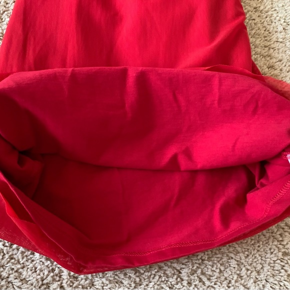 KC Parker for Hartstrings Red Dress.  Girls Size 10 - Picture 6 of 9